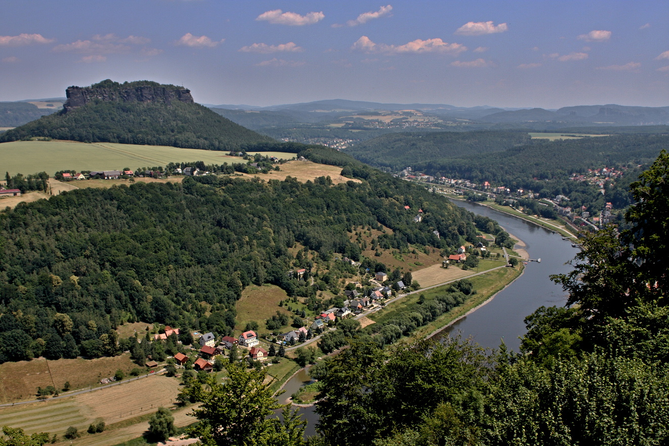 Sasko,Z pevnosti Königstein