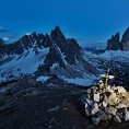 Dolomity, Tre Cime di Lavaredo,Monte Paterno